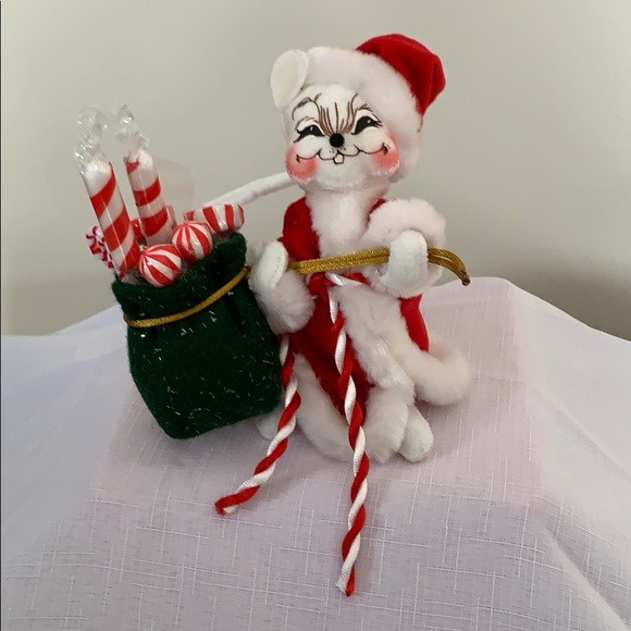 2005 Annalee Christmas Mouse